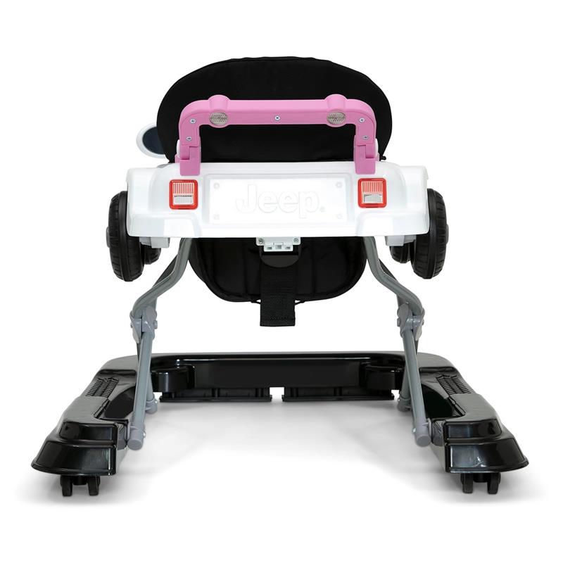 Delta - Classic Wrangler 3-In-1 Grow With Me Walker, White And Pink Image 3
