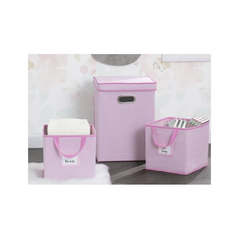 Delta - Compact Hamper And Cube Bundle, Barely Pink Image 2