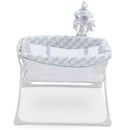 Delta - Deluxe Activity Sleeper Bedside Bassinet Folding Portable Crib For Newborns, Windmill Image 5
