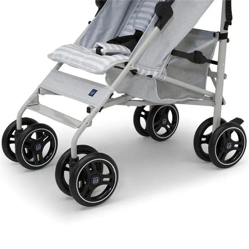 babyGap Classic Stroller, Grey Stripes (2359)