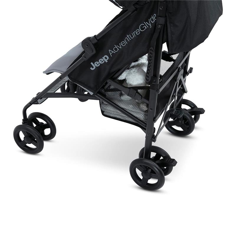 jeep delta children stroller Jeep AdventureGlyde Stroller by Delta Children (Black/Grey)