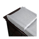 Delta Perfect Sleeper Contoured Changing Pad With Plush Cover, Grey Image 3