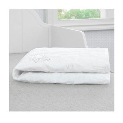 Delta Sertapedic Crib Mattress Liner Pads (Pack Of 2)| Extra Protection For Baby’s Crib With Nanotex Technology| 100% Waterproof, White Image 1