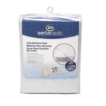 Delta - Sertapedic Fitted Crib Mattress Pad Image 2
