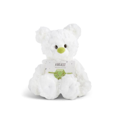 Demdaco August Birthstone Plush Bear Image 1