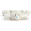 DEMDACO - Birthstone Blue and Grey, Stuffed Animal Blankie Bear December Image 2