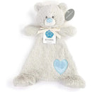 DEMDACO - Birthstone Blue and Grey, Stuffed Animal Blankie Bear December Image 7