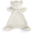 DEMDACO - Birthstone Color Aquamarine and Grey, Stuffed Animal Blankie Bear March Image 4