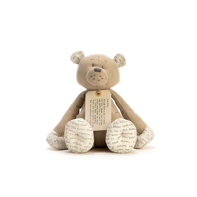 Demdaco Dear Baby Teddy Bear Plush Image 11