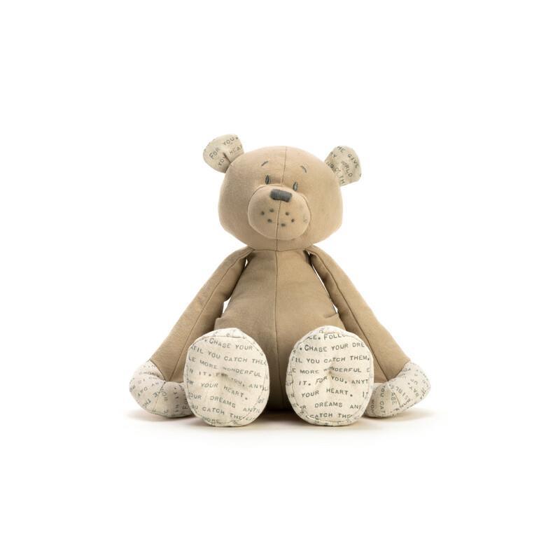 Demdaco Dear Baby Teddy Bear Plush Image 1