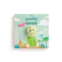 Demdaco Finger Puppet Book - The Rawring Dinosaur Image 1