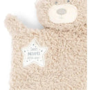 DEMDACO - Fuzzy Brown Bear Sweet Dreams Polyester Plush Blankie Image 3