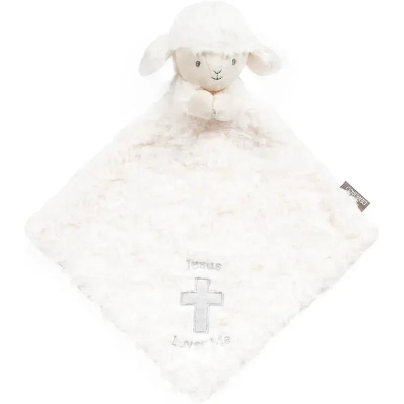 Demdaco - Lamb Rattle Blankie Image 1