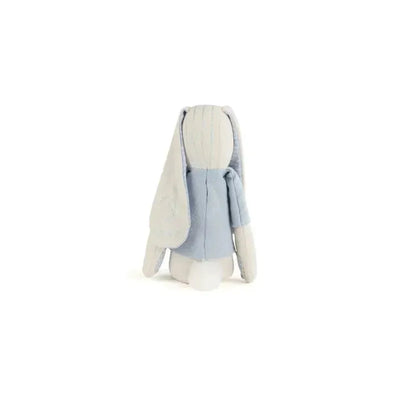Demdaco - Linen Plush Blue Bunny Image 2