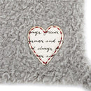 Demdaco - Loved Bear Blankie, Gray Image 3