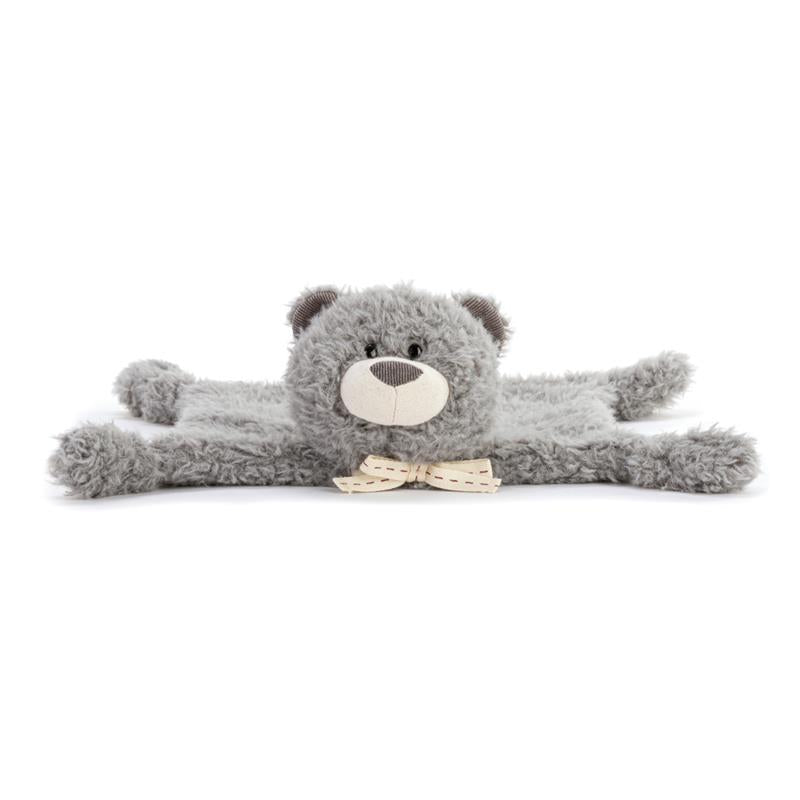 Demdaco - Loved Bear Blankie, Gray Image 4
