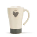 Demdaco Mom Heart Travel Mug, Mom Gift, Mom On-The-Go Mug Image 1