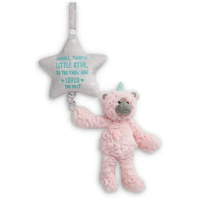 Demdaco - Musical Pull Toy, Unicorn Image 1