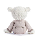 Demdaco - Nighty Night Soft Polyester Stuffed Animal Plush Pajama Bear, Brown and White, Sweet Dreams Image 4