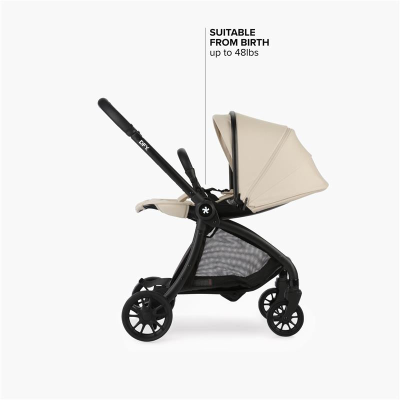 DFY - R1 Single Stroller, Cream Image 6