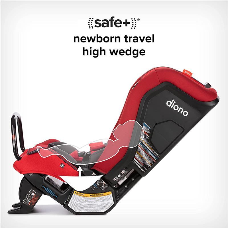Diono - Radian 3RXT SafePlus 4-in-1 Convertible Car Seat, Red Cherry