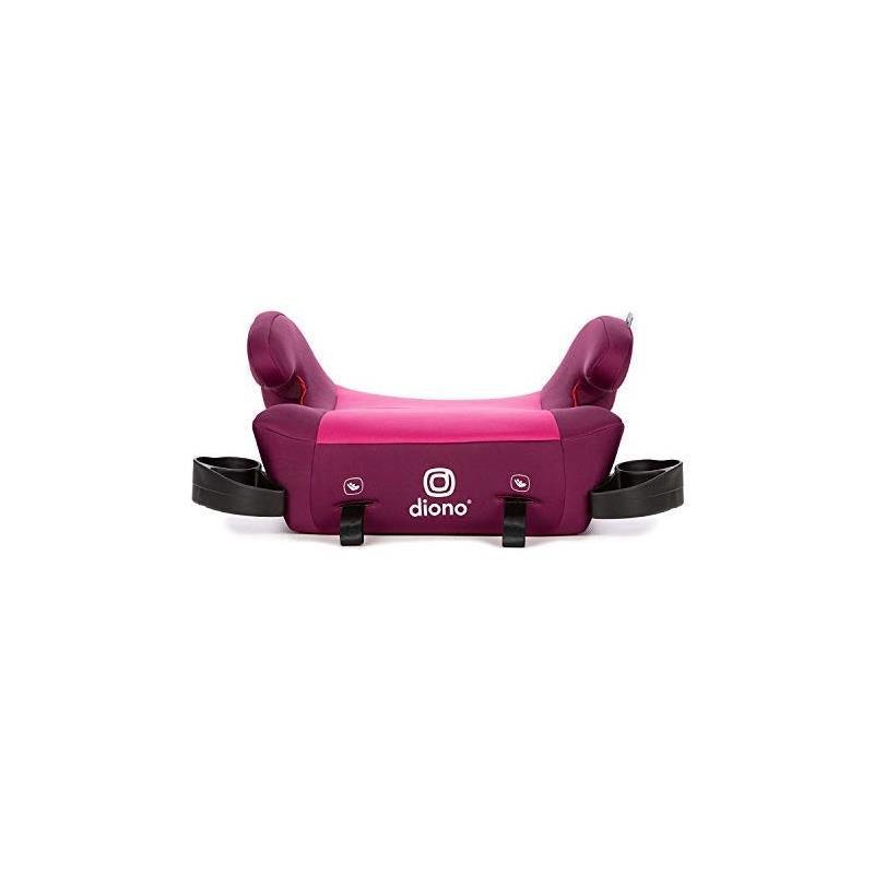 Diono - Solana 2 Backless Belt Positioning Booster Car Seat, Pink Image 1