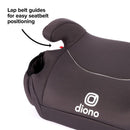 Diono - Solana Backless Booster Car Seat, Charcoal Image 11