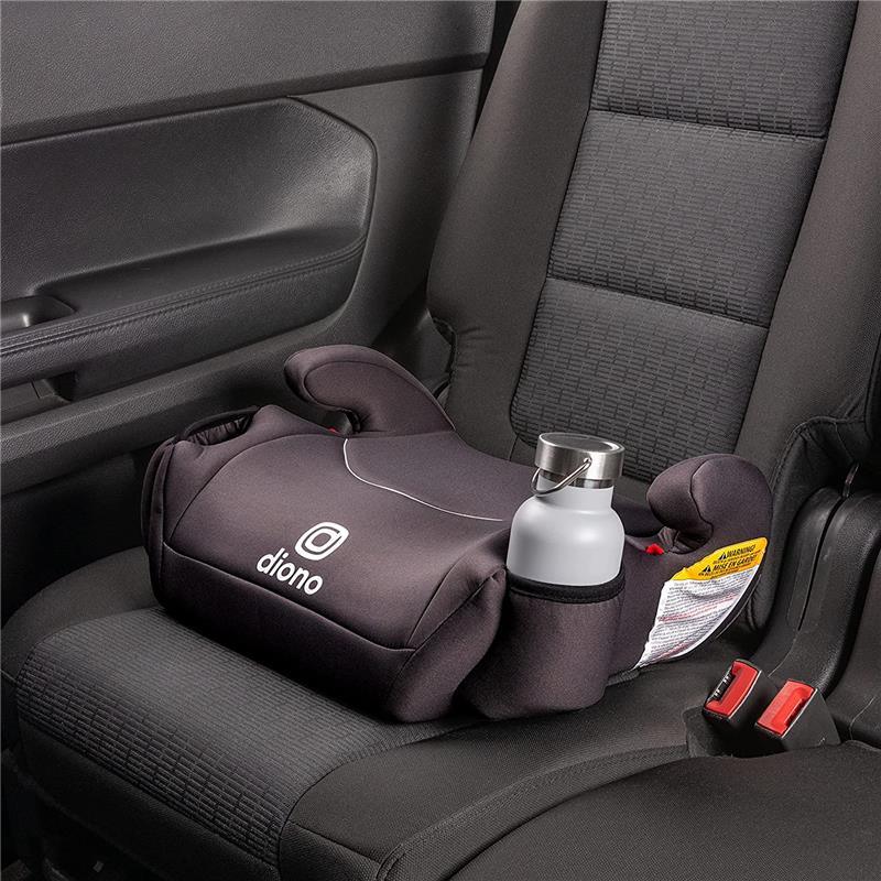 Diono - Solana Backless Booster Car Seat, Charcoal Image 2