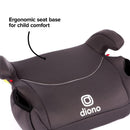 Diono - Solana Backless Booster Car Seat, Charcoal Image 9