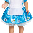 Disguise - Baby Girls Disney Alice in Wonderland Infant Costume, Blue & White Image 4