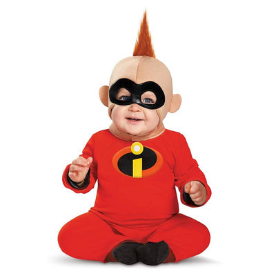 Disguise - Baby Jack Deluxe Infant Costume, Red/Black Image 1