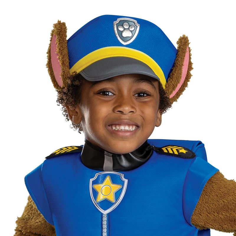 Disguise - Deluxe Offical Paw Patrol Chase Toddler Costume Image 2