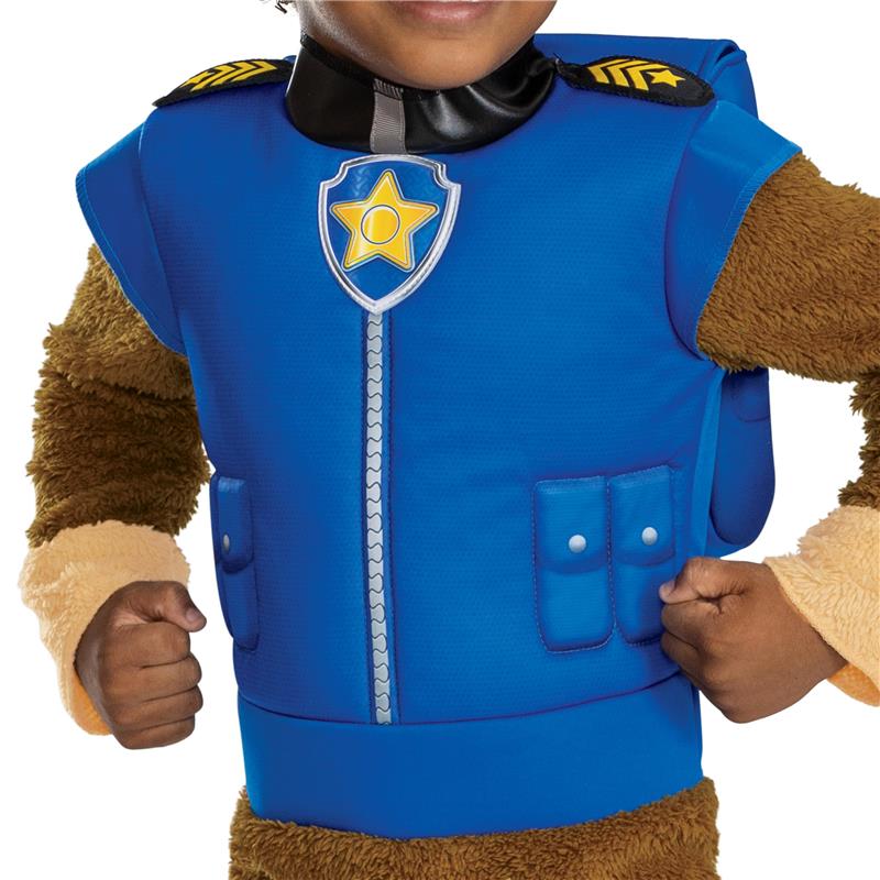 Disguise - Deluxe Offical Paw Patrol Chase Toddler Costume Image 3