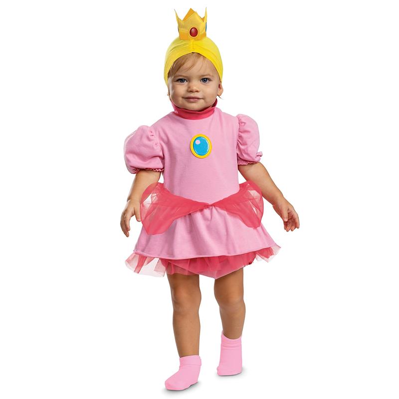 Disguise - Official Infant Princess Peach Costume for Babies Image 4
