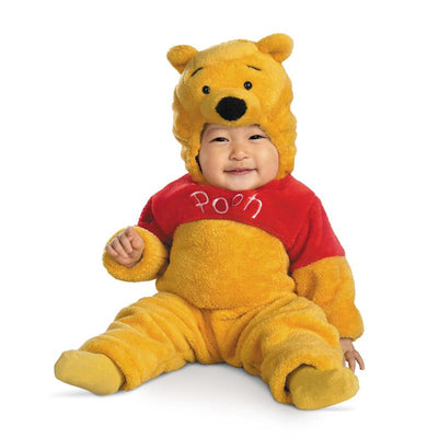 Disguise - Winnie The Pooh Deluxe 2-Sided Plush Jumpsuit Costume Image 1