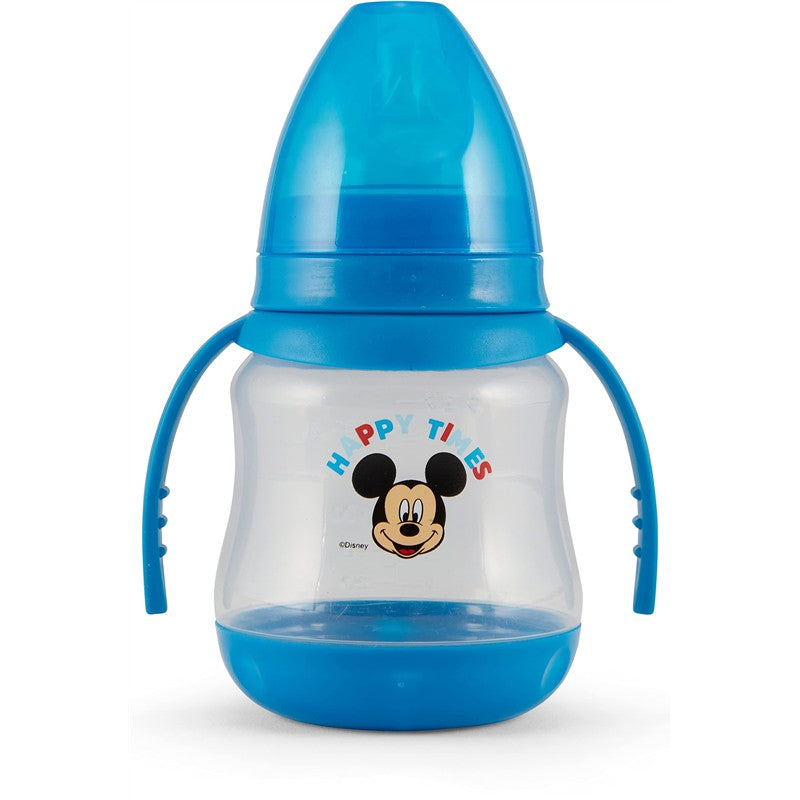 Disney 2 Pack 7 Ounce Baby Bottles with Character Prints and Colored Covers with Double Handle - BPA Free and Easy to Clean Image 6