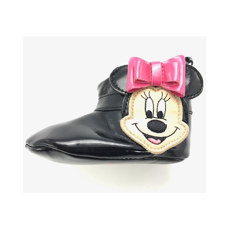 Disney Baby Minnie Mouse Boot, Black, Size 6-9M Image 2