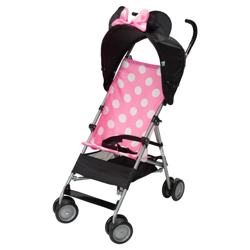 Disney Baby Umbrella Stroller With Canopy, Pink Minnie  Image 1