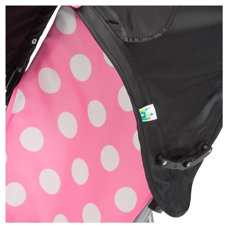 Disney Baby Umbrella Stroller With Canopy, Pink Minnie  Image 7