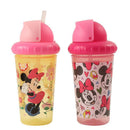 Disney Minnie Mouse 2-Pack Pop Up Straw Infants Sippy Cup Image 1