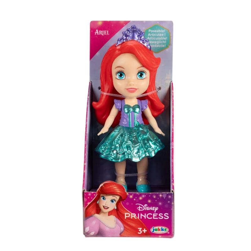 Disney Princess Mini 3-Inch Party Ariel Figure Image 2