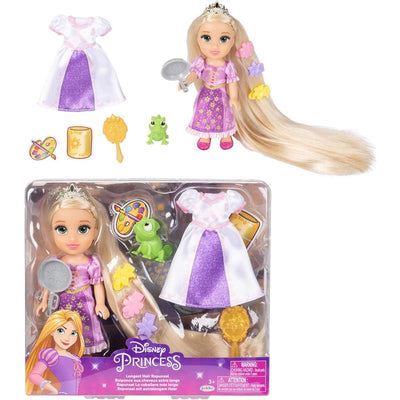 Disney Princess Rapunzel Doll Longest Hair Petite Rapunzel Doll with Pascal Image 1