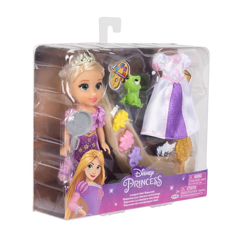 Disney Princess Rapunzel Doll Longest Hair Petite Rapunzel Doll with Pascal Image 5