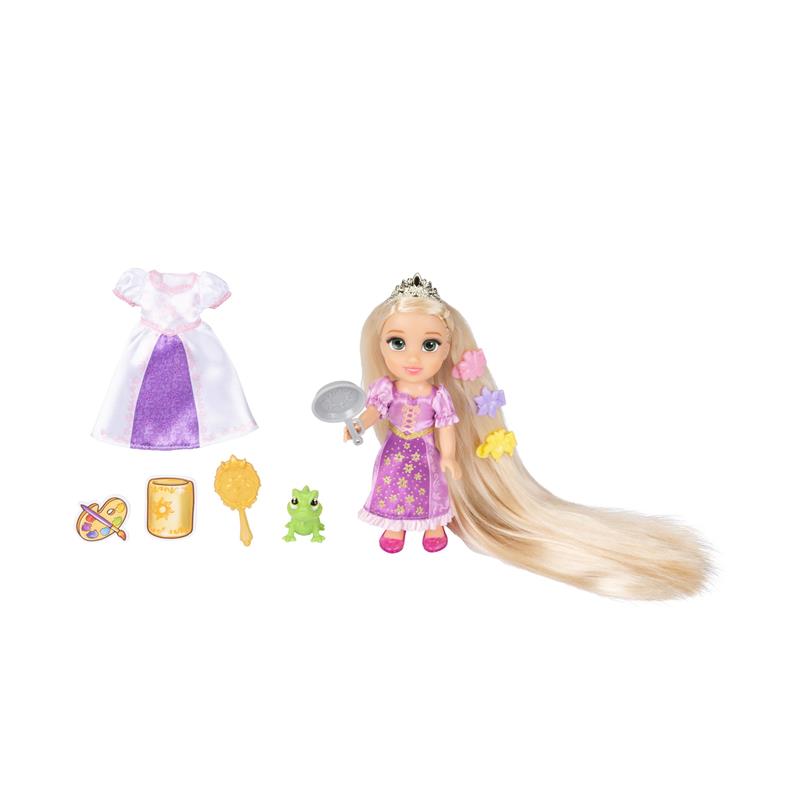 Disney Princess Rapunzel Doll Longest Hair Petite Rapunzel Doll with Pascal Image 7