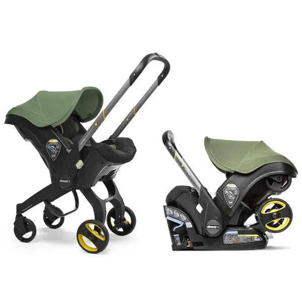 Infant Car Seat & Stroller, Desert Green