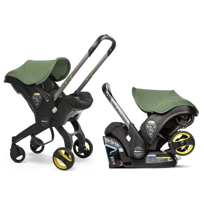 green stroller and car seat Doona Infant Car Seat & Stroller Desert Green