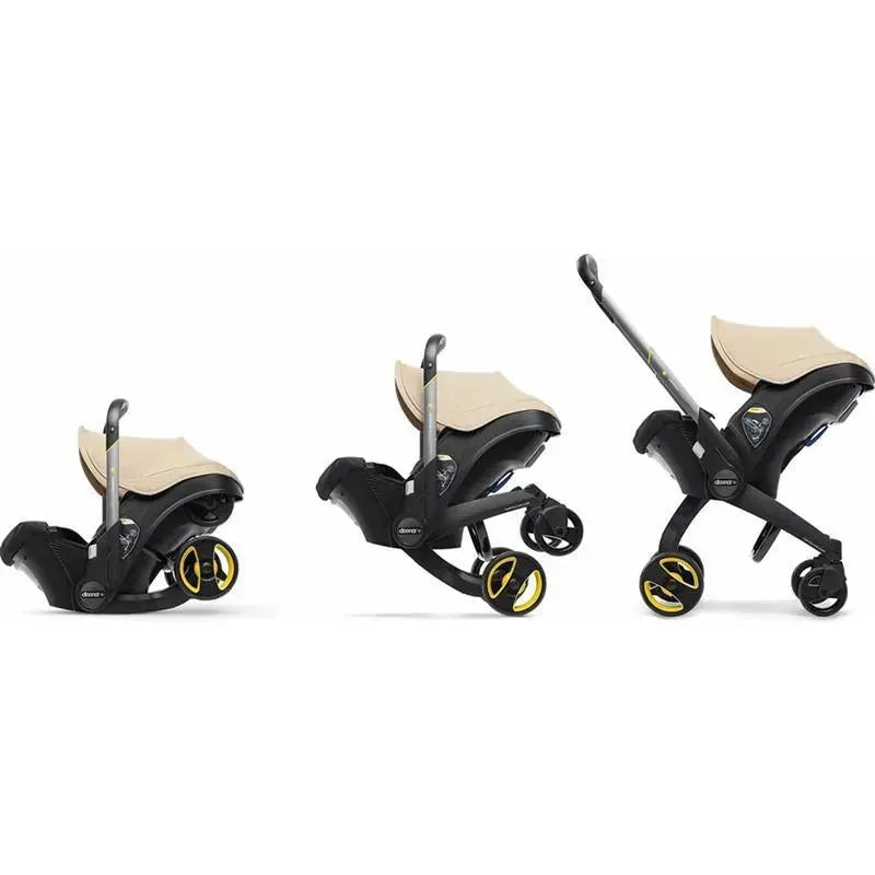 newborn and toddler stroller with car seat Doona+ Infant Car Seat & Stroller, Sahara Sand