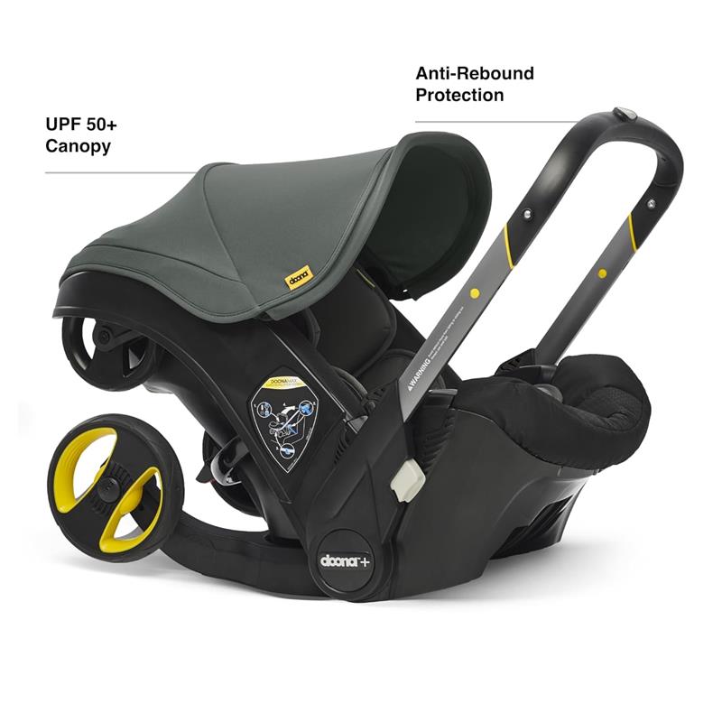 Doona - Infant Car Seat With Base, Slate Green Image 3