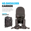 MiniMeis - G4 Lightweight Child Shoulder Carrier, Grey Image 3