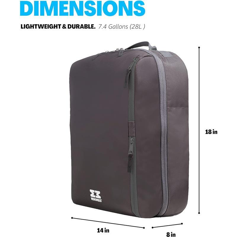 Minimeis - Universal G4 Backpack, Black/Grey Image 4